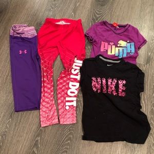 Size 6 girls Sport name brand lot